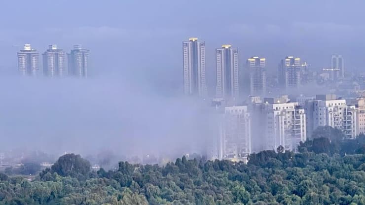 ערפל בנתניה