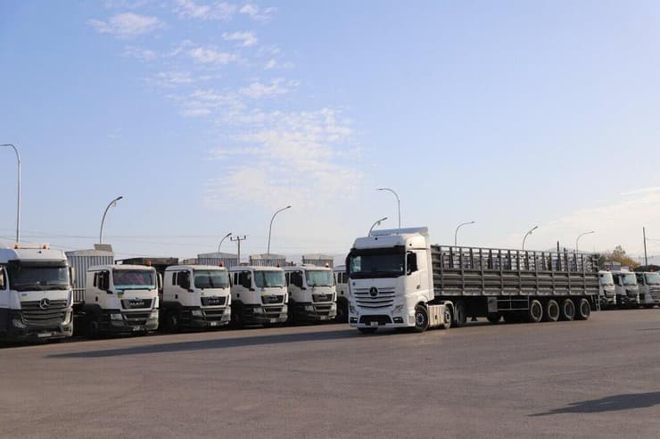 ירדן שלחה את שיירת הסיוע הגדולה ביותר מתחילת המלחמה הכוללת 105 משאיות