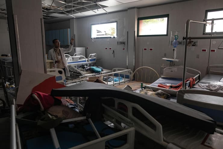 הרס בית החולים אל-נאצר 