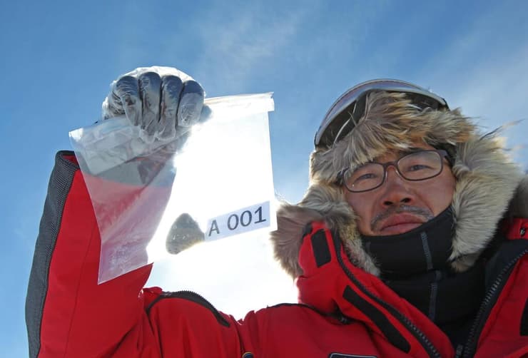 מטאוריט קטן שהתגלה באנטארקטיקה