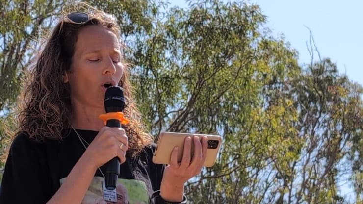 סיום הצעדה עינב מוזס