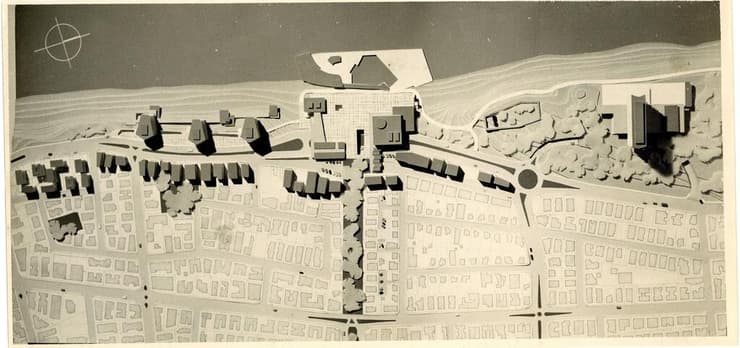 ורנר יוסף ויטקובר, פיתוח חוף הים: תצלום דגם, שנות ה-70