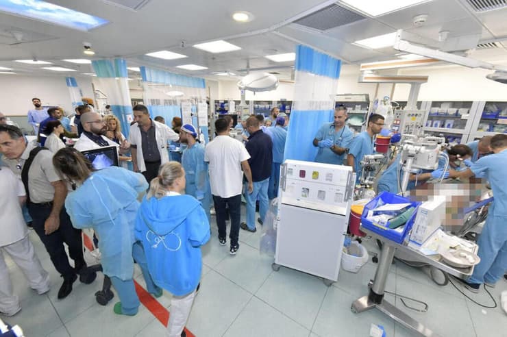 פצוע פצועים חדר הלם במרכז הרפואי לגליל 