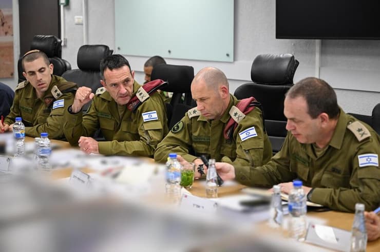 הרמטכ"ל הרצי הלוי בהערכת מצב בפיקוד דרום
