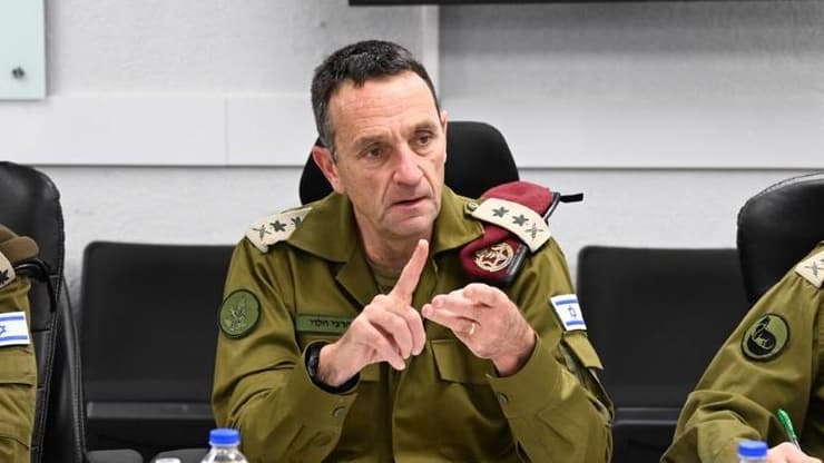 הרמטכ"ל הרצי הלוי בהערכת מצב בפיקוד דרום