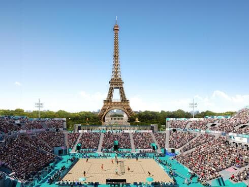 חלק מהתחרויות יתקיימו במרכז העיר, למשל סמוך למגדל אייפל - Tour Eiffel Stadium