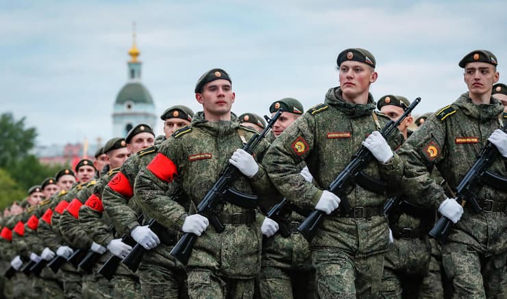 רוסיה חזרות למצעד יום הניצחון של 9 במאי