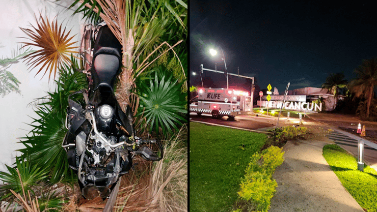 תאונת אופנוע של ישראלי שנהרג בקאנקון מקסיקו