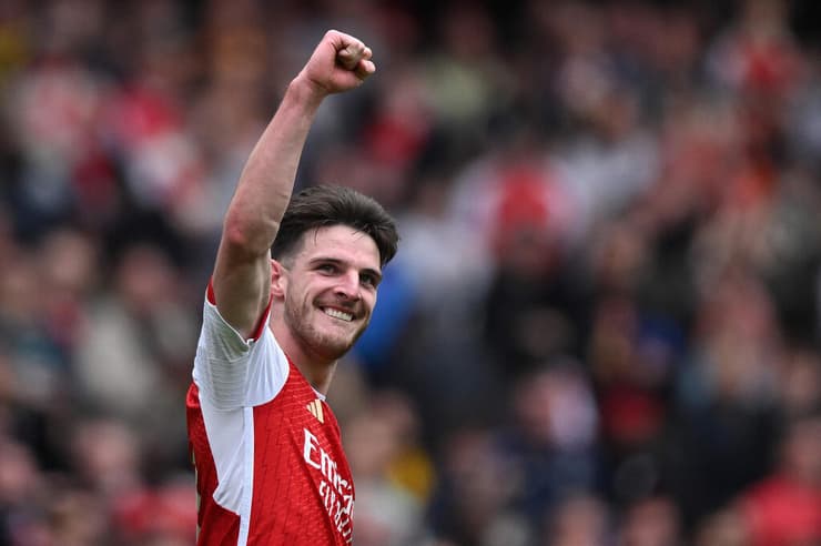 כיכב עם שער ובישול. רייס (צילום: JUSTIN TALLIS / AFP) רייס