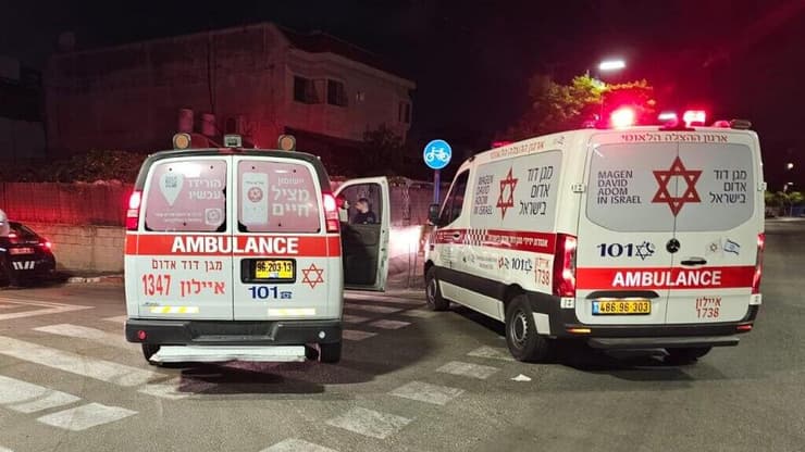 זירת אירוע האלימות בלוד