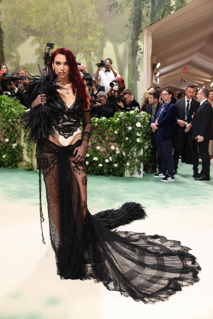 אופנה גאלה מטרופוליטן 2024 שטיח אדום המתלבשות הרעות דואה ליפה