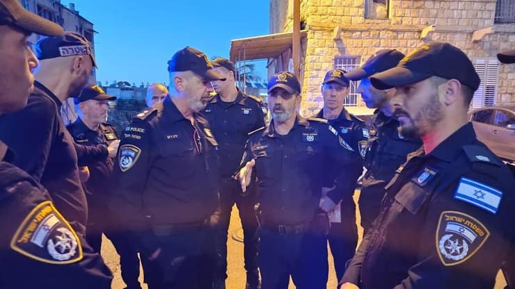 זירת הירי בחיפה