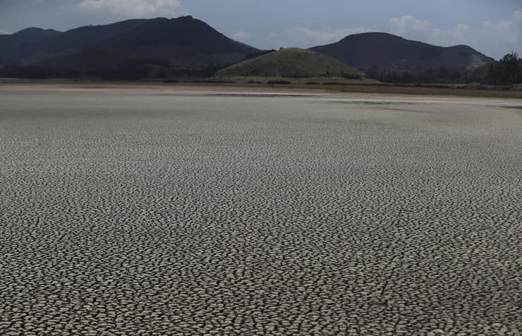 התייבשות של מאגרי מים בקולומביה בגלל העלייה בטמפרטורות