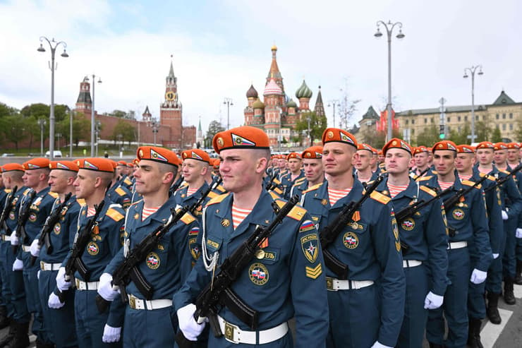  מצעד יום הניצחון רוסיה מוסקבה