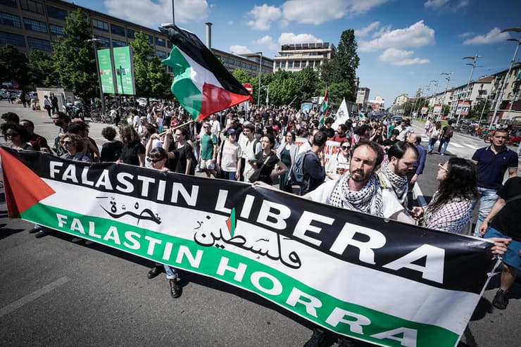 הפגנות נגד ישראל בטורינו, איטליה