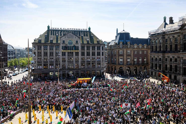 הפגנות נגד ישראל באמסטרדם, הולנד