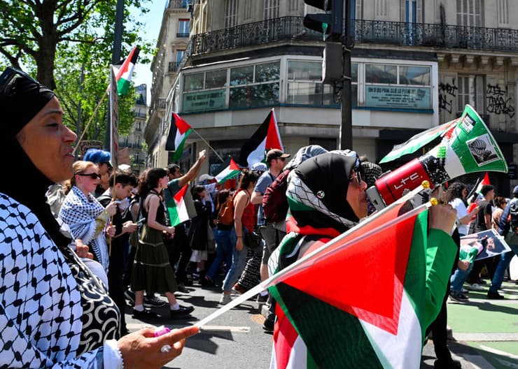 הפגנות נגד ישראל בפריז, צרפת