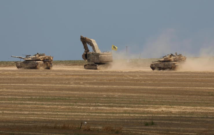 כוחות צה"ל ליד גבול ישראל–רצועת עזה