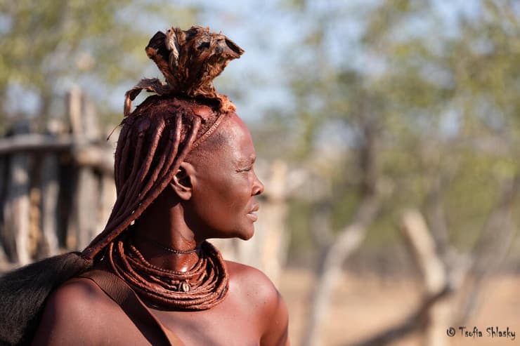 אישה משבט ההימבה.