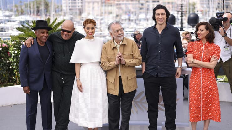 פרנסיס פורד קופולה ושחקני "מגלופוליס"