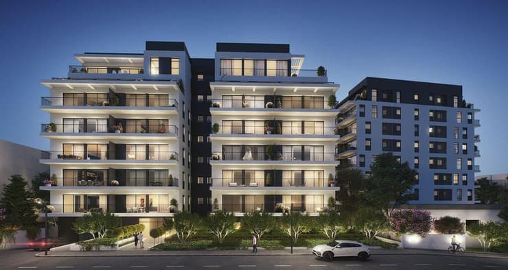 הדמיית פרויקט זכרון ויצמן קבוצת תדהר "אחריות ל-10 שנים"