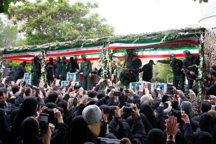איראן מסע הלוויה ה לוויה של ה נשיא איברהים ראיסי טבריז תבריז