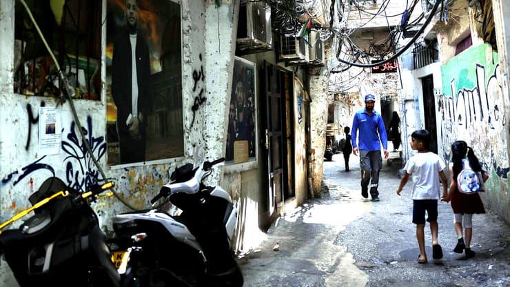 עקורים ב מח'ים שאתילא לבנון ביירות 