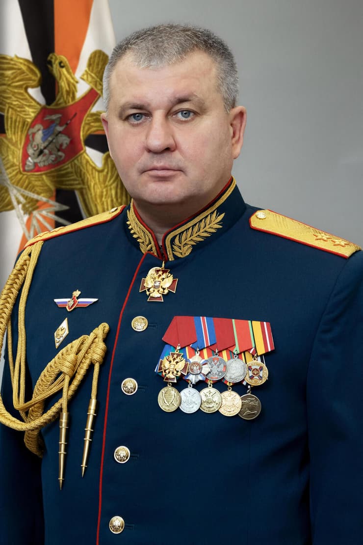 הגנרל הרוסי ואדים שמארין סגן הרמטכ"ל של צבא רוסיחה שנעצר בחשד לשחיתות 