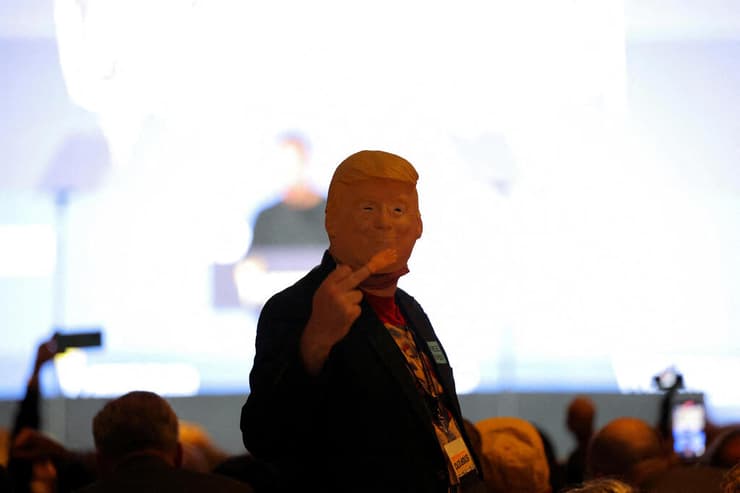 דונלד טראמפ נאם בכנס של המפלגה ה ליברטריאנית ב ארה"ב וושינגטון 