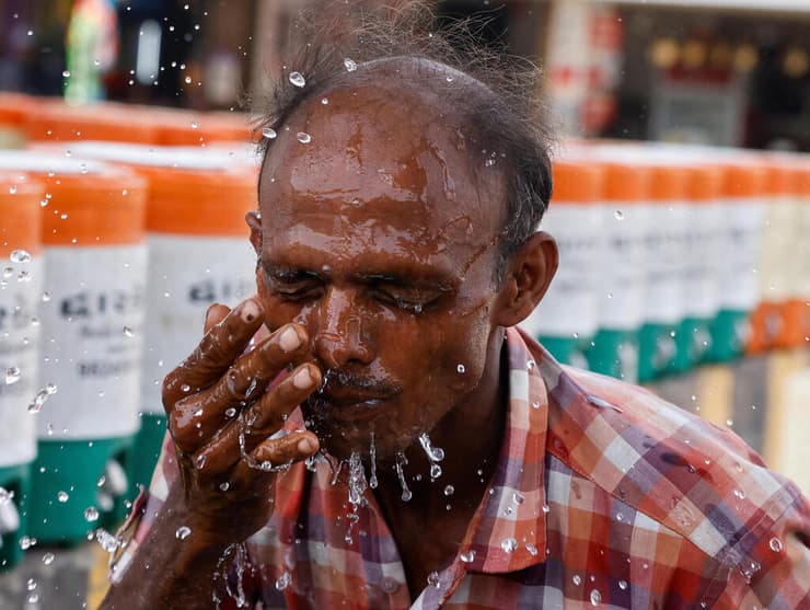 הודו גל חום אחמדאבד