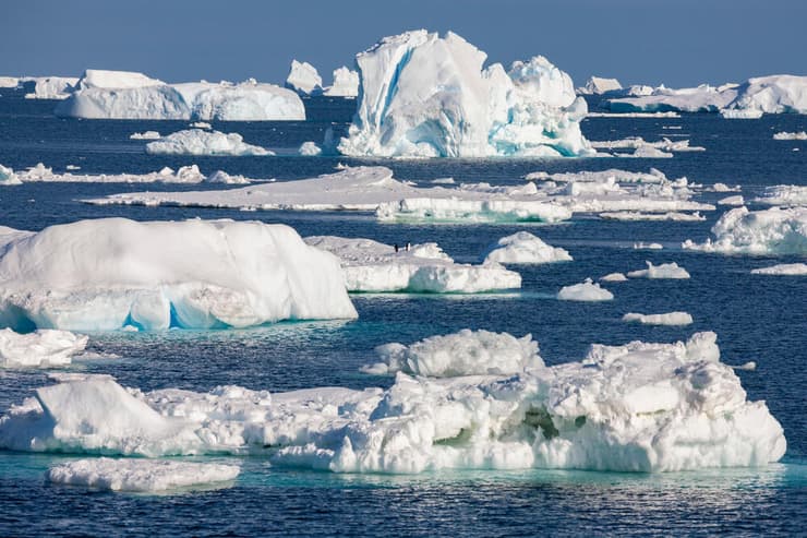 קרח ים במזרח אנטארקטיקה