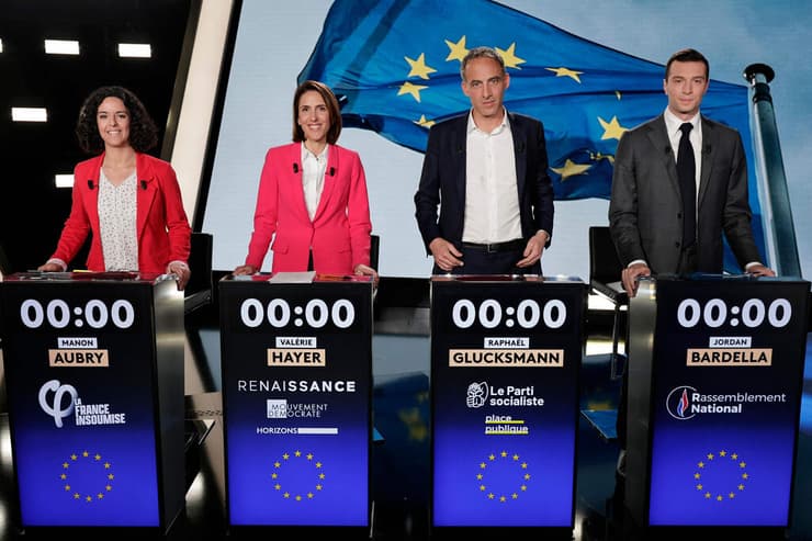 צרפת ואלרי איה עימות נוסף בחירות הפרלמנט האירופי