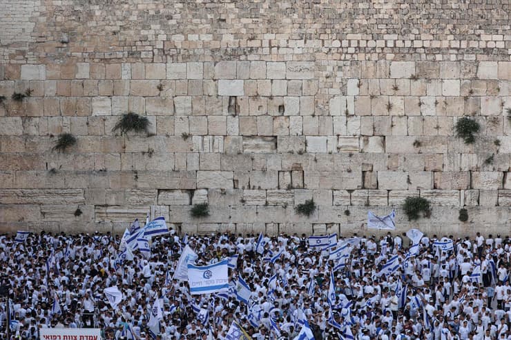 עצרת יום ירושלים בכותל
