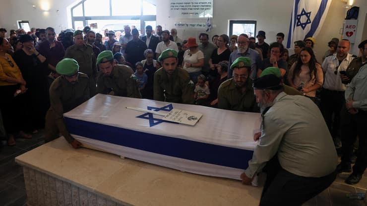 הלוויתו של סמ"ר (במיל') רפאל קאודרס ז"ל