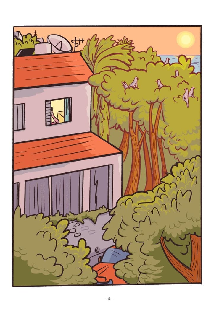 מתוך הרומן הגרפי מאת גלילה רון פדר-עמית, "אל עצמי"