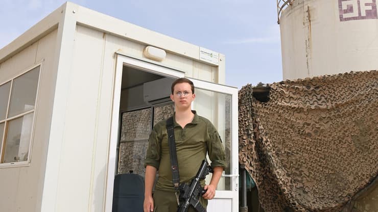 רב"ט אלירן קרצ'ון. "דפקתי ריצה לש.ג. השני, וכל מה שעבר לי בראש זה שאני חייב לשרוד" (צילום: הרצל יוסף) רב"ט אלירן קרצ'ון