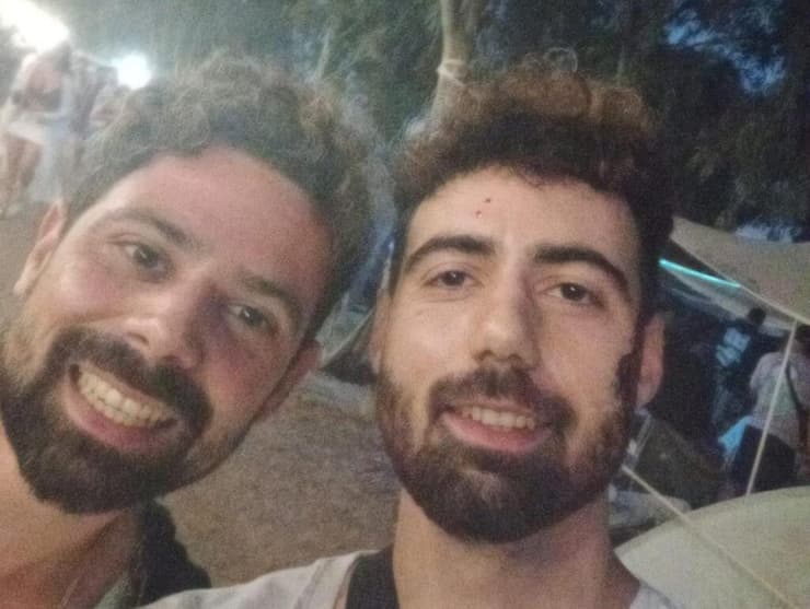 גל וגיא גלבוע דלאל בסלפי אחרון מהמסיבה בנובה (צילום עצמי) גל וגיא גלבוע דלאל בסלפי אחרון מהמסיבה בנובה