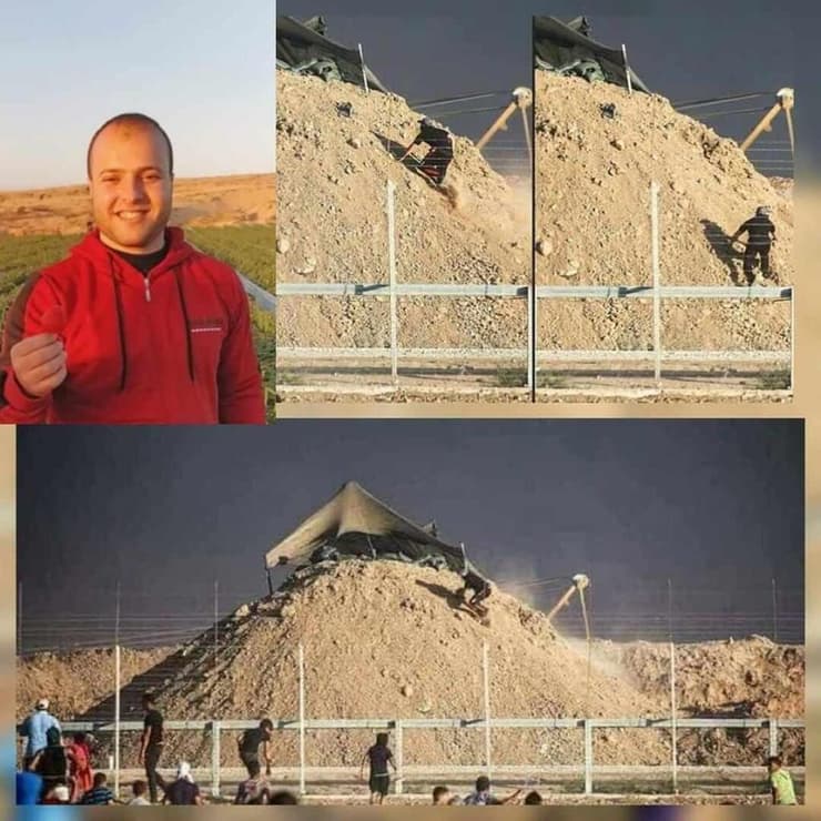 עז א-דין זקוט והטיפוס לעמדה הצה"לית