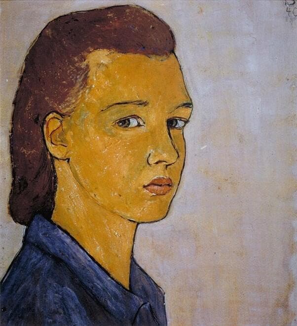 ציור של שרלוטה סלומון, הציירת היהודייה-גרמנית שנספתה בשואה. אוסף ציוריה הוענק כולו למוזיאון היהודי