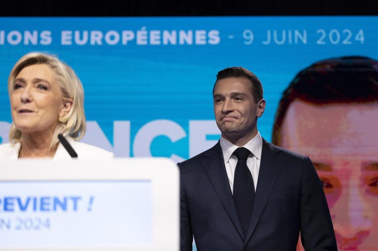 ז'ורדן ברדלה ימין קיצוני ב צרפת מועמד האיחוד הלאומי לראשות הממשלה 