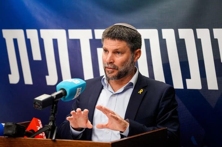 "אם לא נגיד שאנחנו עושים סיפוח יהיה קל יותר לבלוע את זה" (צילום: שלו שלום) בצלאל סמוטריץ'