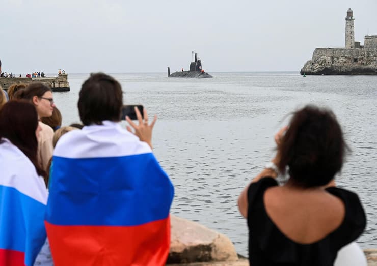 רוסיה כלי שיט ספינות של חיל הים הרוסי נמל הוואנה קובה