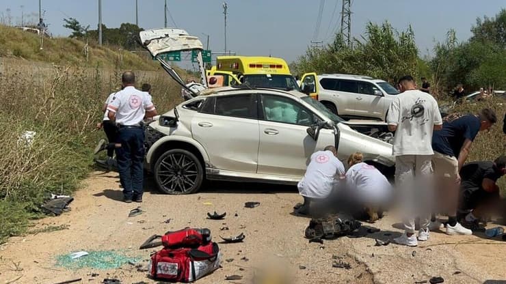 תאונת דרכים בכביש 5