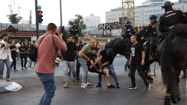 משטרת ישראל משתמשת בימ"ר כנגד מפגינים