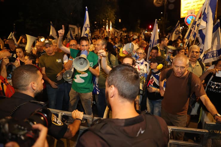 מהומות בירושלים בהפגנות נגד הממשלה