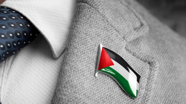 סיכה של דגל פלסטין