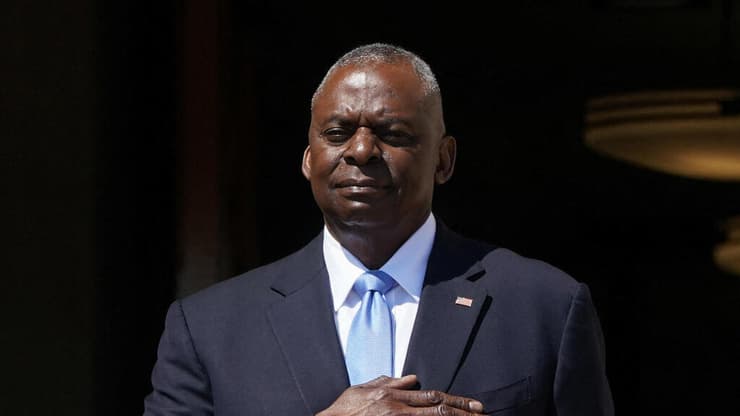 יואב גלנט מגיע לפגישה עם לויד אוסטין