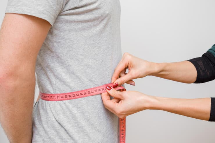 דיאטה הרזיה מדידת שומן