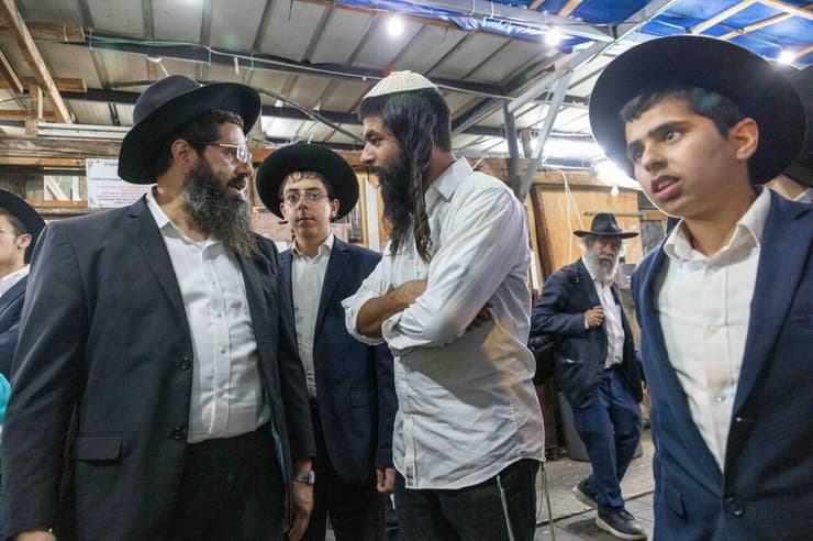 תמימות דעים נגד גיוס לצה"ל. בני ברק, אמש