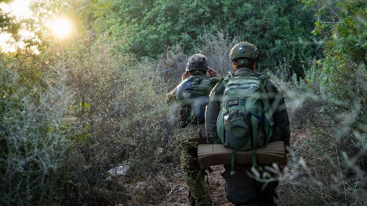 תיעוד מהתרגילים שביצעו לוחמי צה"ל בגזרת הצפון